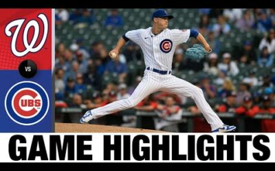 Nationals vs. Cubs Game Highlights (8/8/22) | MLB Highlights