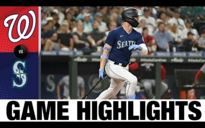 Nationals vs. Mariners Game Highlights (8/23/22) | MLB Highlights