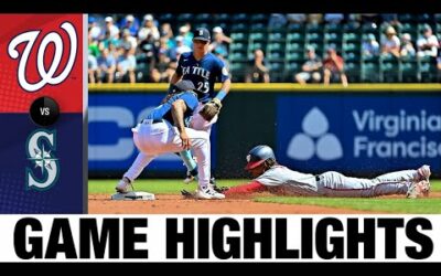 Nationals vs. Mariners Game Highlights (8/24/22) | MLB Highlights