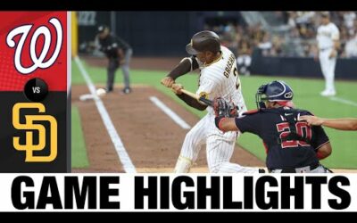 Nationals vs. Padres Game Highlights (8/18/22) | MLB Highlights