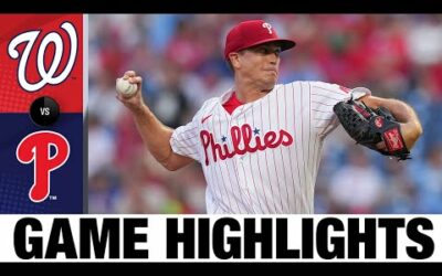 Nationals vs. Phillies Game Highlights (8/5/22) | MLB Highlights