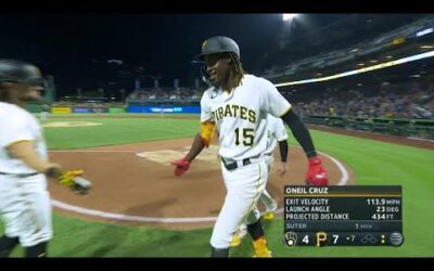 ONEIL CRUZ OUT OF THE PARK! Pirates rookie sensation blasts homer out of PNC Park