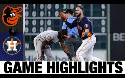 Orioles vs. Astros Game Highlights (8/28/22) | MLB Highlights