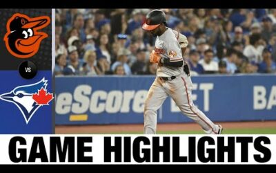 Orioles vs. Blue Jays Game Highlights (8/16/22) | MLB Highlights