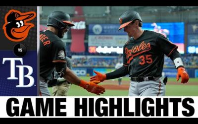 Orioles vs. Rays Game Highlights (8/12/22) | MLB Highlights