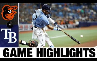 Orioles vs. Rays Game Highlights (8/13/22) | MLB Highlights