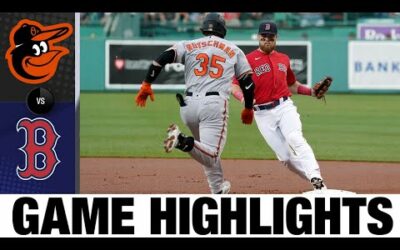 Orioles vs. Red Sox Game Highlights (8/11/22) | MLB Highlights