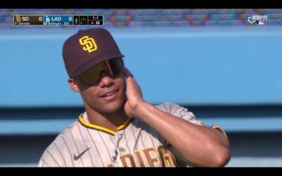 Padres new star Juan Soto MIC’D UP for in-game interview, has funny moment with Trea Turner!