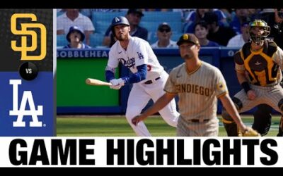 Padres vs. Dodgers Game Highlights (8/7/22) | MLB Highlights