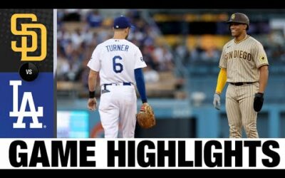 Padres vs Dodgers Highlights (8/5/22) | MLB Highlights