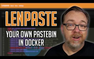 Pastebin Clone in Docker with Lenpaste