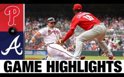 Phillies vs. Braves Game Highlights (8/3/22) | MLB Highlights