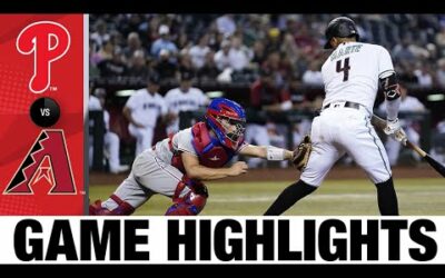 Phillies vs. D-backs Game Highlights (8/30/22) | MLB Highlights