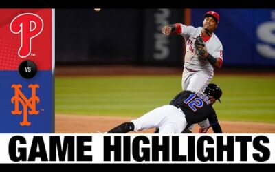 Phillies vs. Mets Game Highlights (8/12/22) | MLB Highlights