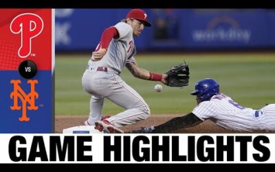 Phillies vs. Mets Game Highlights (8/13/22) | MLB Highlights