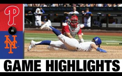 Phillies vs. Mets Game Highlights (8/14/22) | MLB Highlights