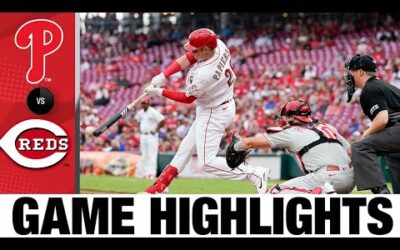 Phillies vs. Reds Game Highlights (8/15/22) | MLB Highlights