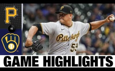 Pirates vs. Brewers Game Highlights (8/30/22) | MLB Highlights