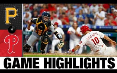 Pirates vs. Phillies Game Highlights (8/26/22) | MLB Highlights