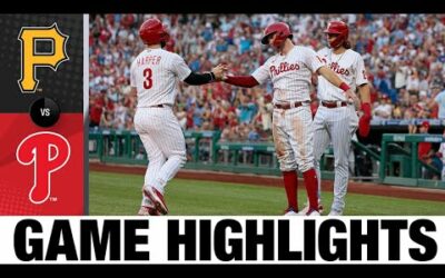 Pirates vs. Phillies Game Highlights (8/27/22) | MLB Highlights