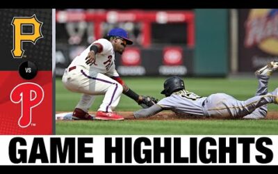 Pirates vs. Phillies Game Highlights (8/28/22) | MLB Highlights