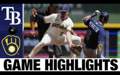 Rays vs Brewers Game Highlights (8/10/22) | MLB Highlights