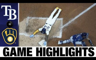 Rays vs. Brewers Game Highlights (8/9/22) | MLB Highlights