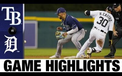 Rays vs. Tigers Game Highlights (8/4/22) | MLB Highlights