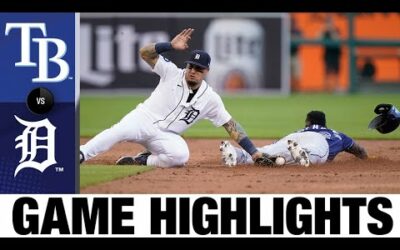 Rays vs. Tigers Game Highlights (8/5/22) | MLB Highlights