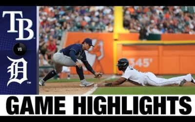 Rays vs. Tigers Game Highlights (8/6/22) | MLB Highlights