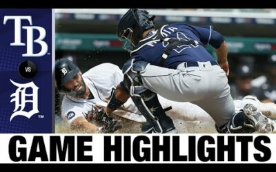 Rays vs. Tigers Game Highlights (8/7/22) | MLB Highlights