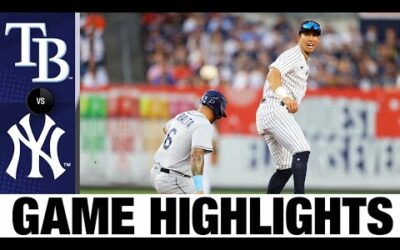 Rays vs. Yankees Game Highlights (8/17/22) | MLB Highlights