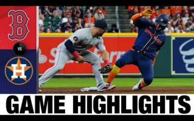 Red Sox vs. Astros Game Highlights (8/1/22) | MLB Highlights