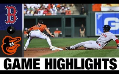 Red Sox vs. Orioles Game Highlights (8/20/22) | MLB Highlights