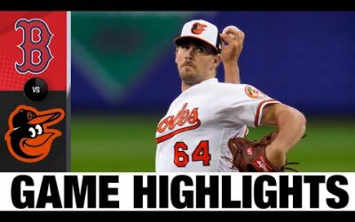 Red Sox vs. Orioles Highlights (8/21/22) | MLB Highlights