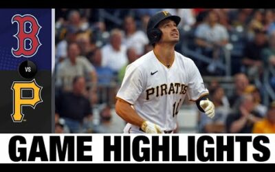 Red Sox vs. Pirates Game Highlights (8/18/22) | MLB Highlights