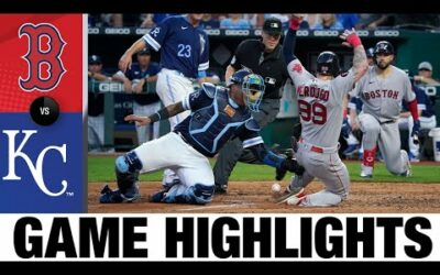 Red Sox vs. Royals Game Highlights (8/5/22) | MLB Highlights