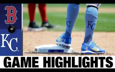 Red Sox vs Royals Game Highlights (8/6/22) | MLB Highlights