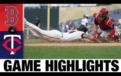 Red Sox vs. Twins Game Highlights (8/30/22) | MLB Highlights