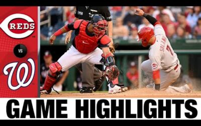 Reds vs. Nationals Game Highlights (8/26/22) | MLB Highlights