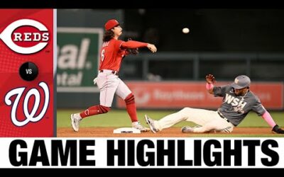 Reds vs. Nationals Game Highlights (8/27/22) | MLB Highlights