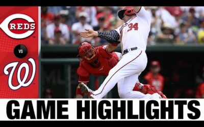 Reds vs. Nationals Game Highlights (8/28/22) | MLB Highlights