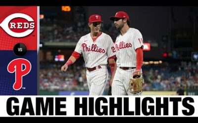 Reds vs. Phillies Game Highlights (8/24/22) | MLB Highlights