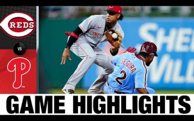 Reds vs. Phillies Game Highlights (8/25/22) | MLB Highlights