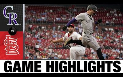 Rockies vs. Cardinals Game Highlights (8/16/22) | MLB Highlights