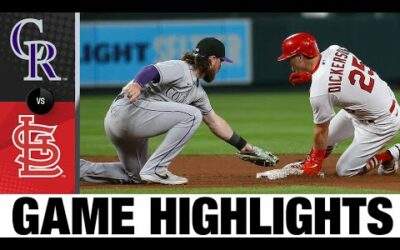 Rockies vs. Cardinals Game Highlights (8/17/22) | MLB Highlights