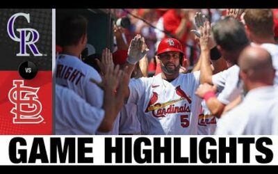 Rockies vs. Cardinals Game Highlights (8/18/22) | MLB Highlights