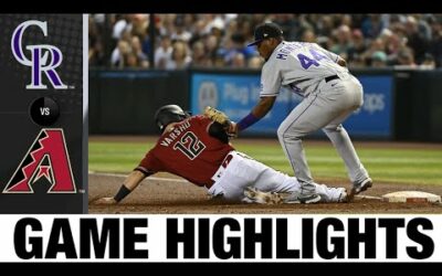 Rockies vs. D-backs Game Highlights (8/7/22) | MLB Highlights