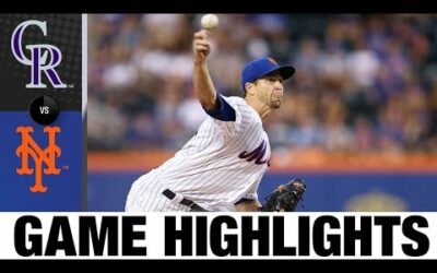 Rockies vs. Mets Game Highlights (8/25/22) | MLB Highlights