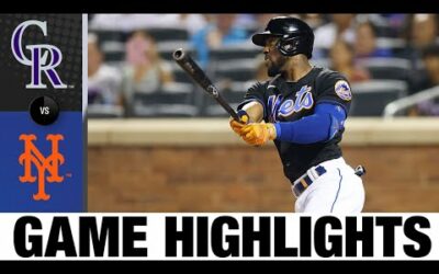 Rockies vs. Mets Game Highlights (8/26/22) | MLB Highlights